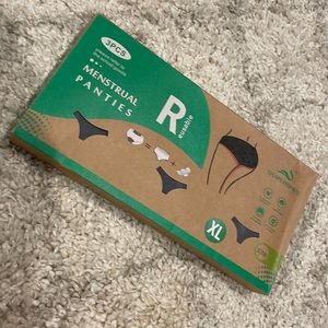 NWT SHAPERISFREE MENSTRUAL PANTIES